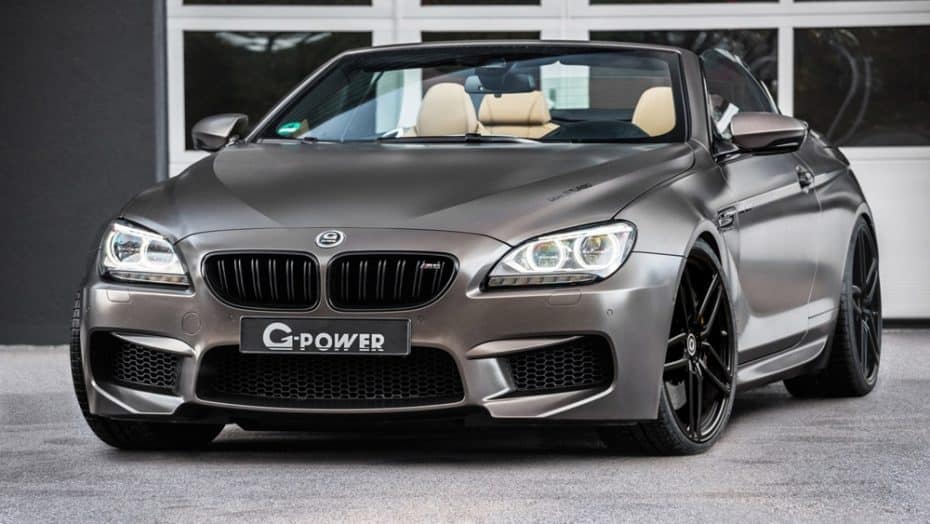 La última fiera de G-Power sobre el BMW M6 Cabrio gana nada menos que 200 CV extra y 350 Nm