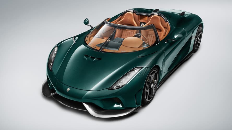 Koenigsegg Regera Racing Green