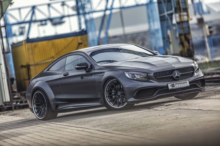 ¿Demasiado discreto el Mercedes-AMG S 63 Coupe? Tranquilo, Prior Design tiene la clave