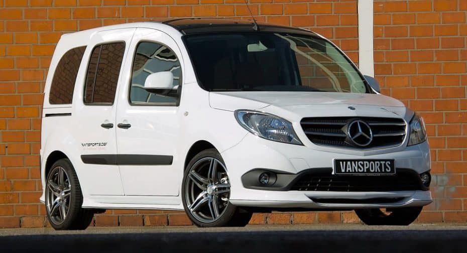 Hartmann ahora le da un toque más deportivo al Mercedes-Benz Citan, para ir a trabajar con estilo