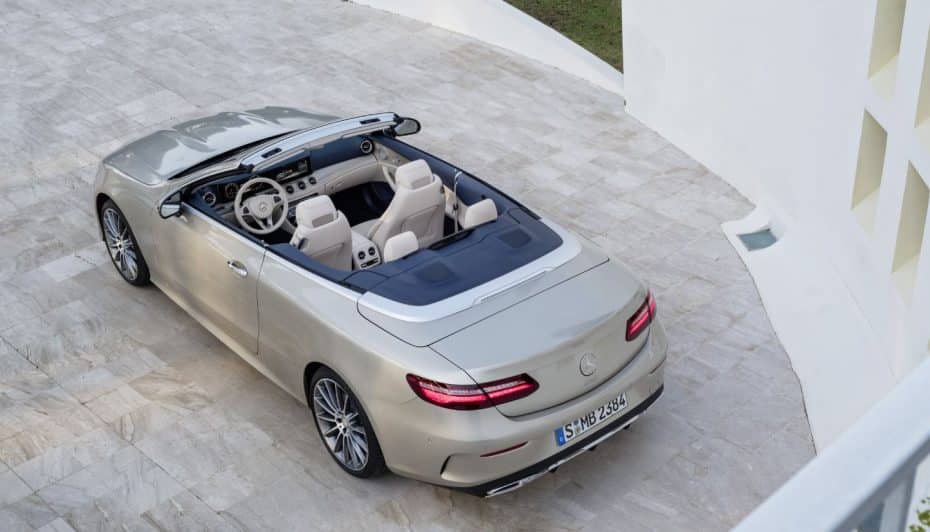 Así es el nuevo Mercedes-Benz Clase E cabrio: Juego de escalas a cielo abierto