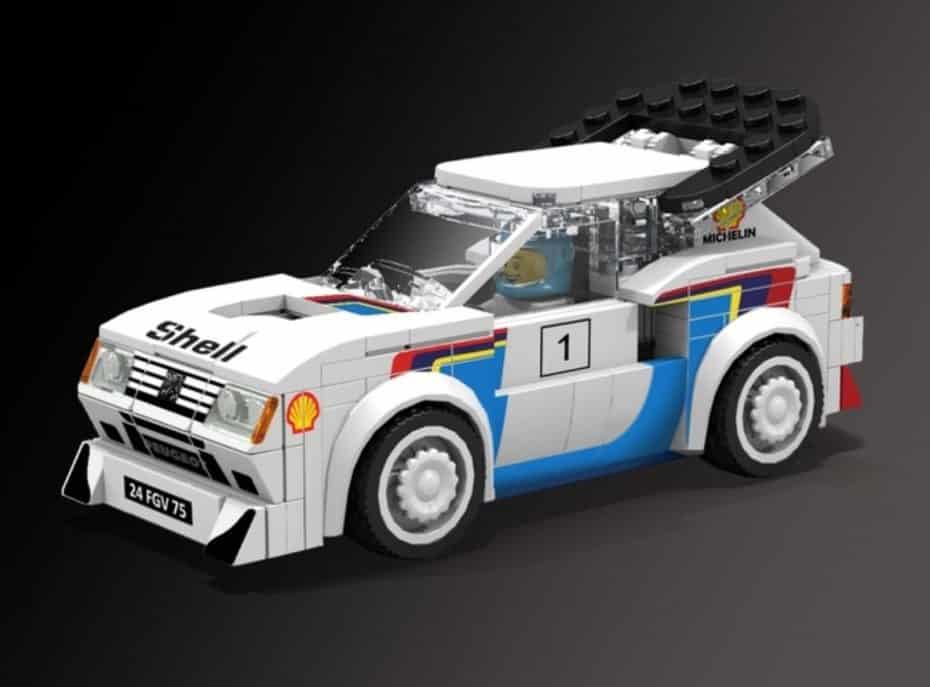 ¿Y si el mítico Peugeot 205 T16 regresara en formato LEGO?