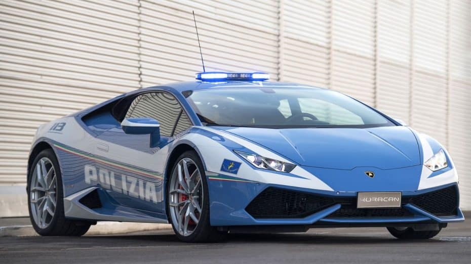 La policía italiana estrena nueva bestia: Otro Lamborghini Huracán…