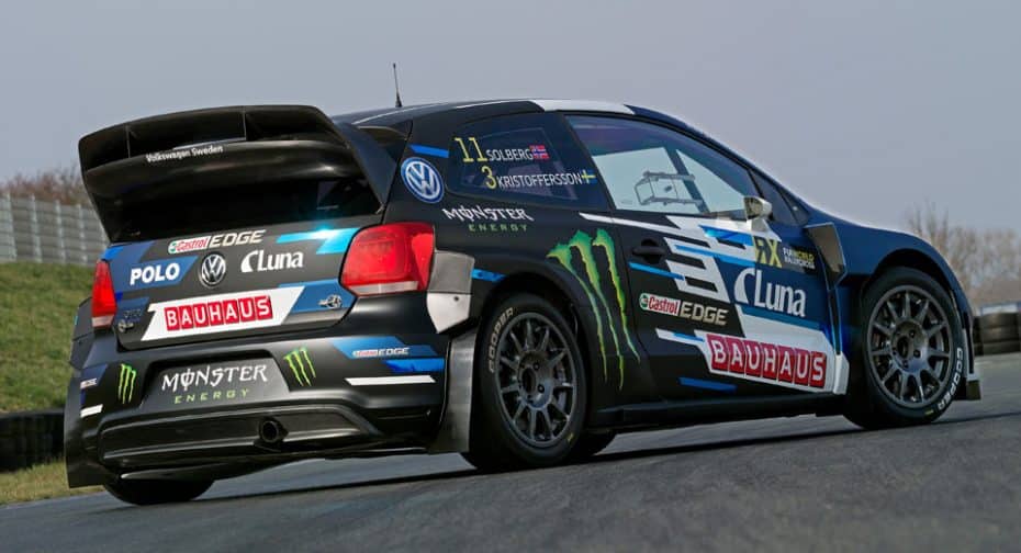 Peter Solberg nos muestra su Polo RX Supercar con 570 CV preparado para arrasar en el Campeonato Mundial de Rallycross