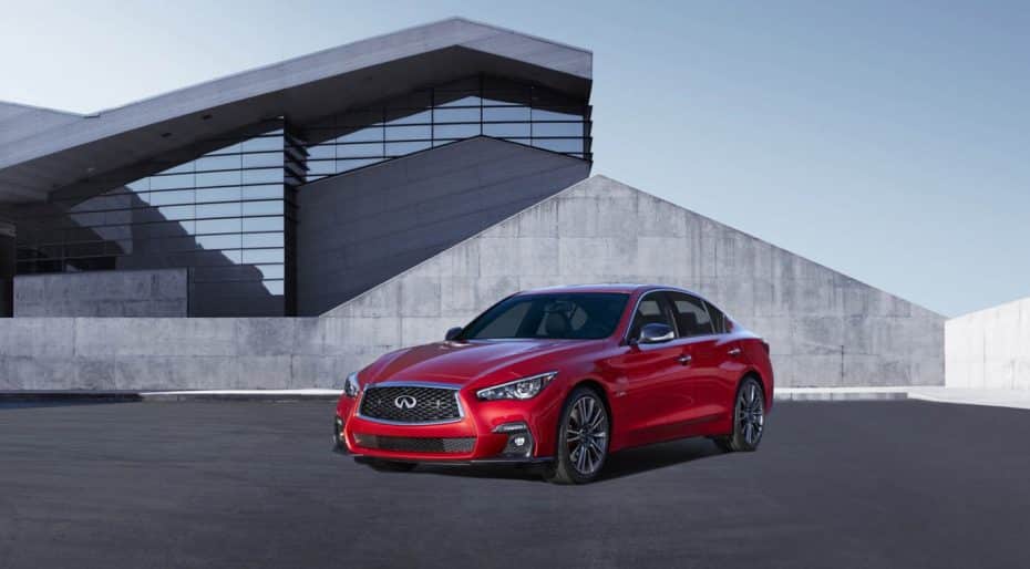 Así es la renovada gama Infiniti Q50: Con hasta 400 CV de potencia