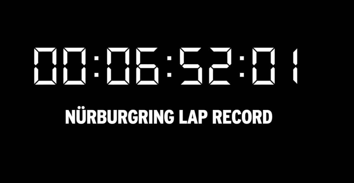 récord de nürburgring