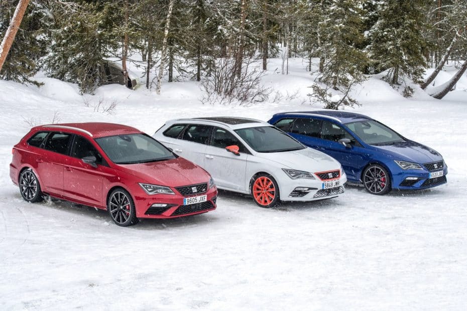 Nuevas imágenes del SEAT León ST Cupra con tracción total: Diversión asegurada