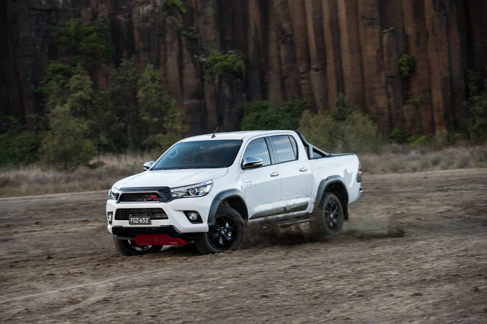 2017 Toyota HiLux with TRD accessories