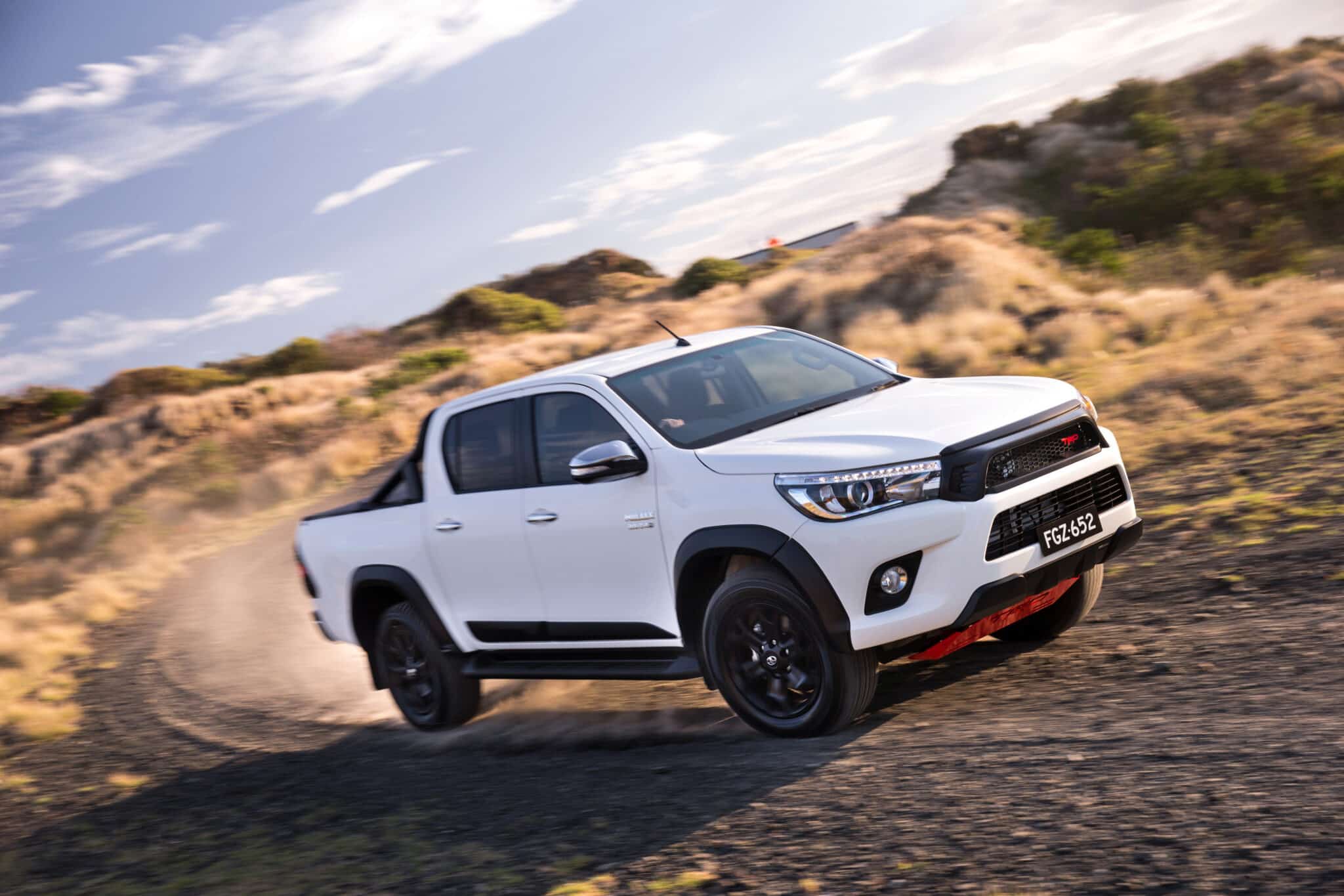 2017 Toyota HiLux with TRD accessories