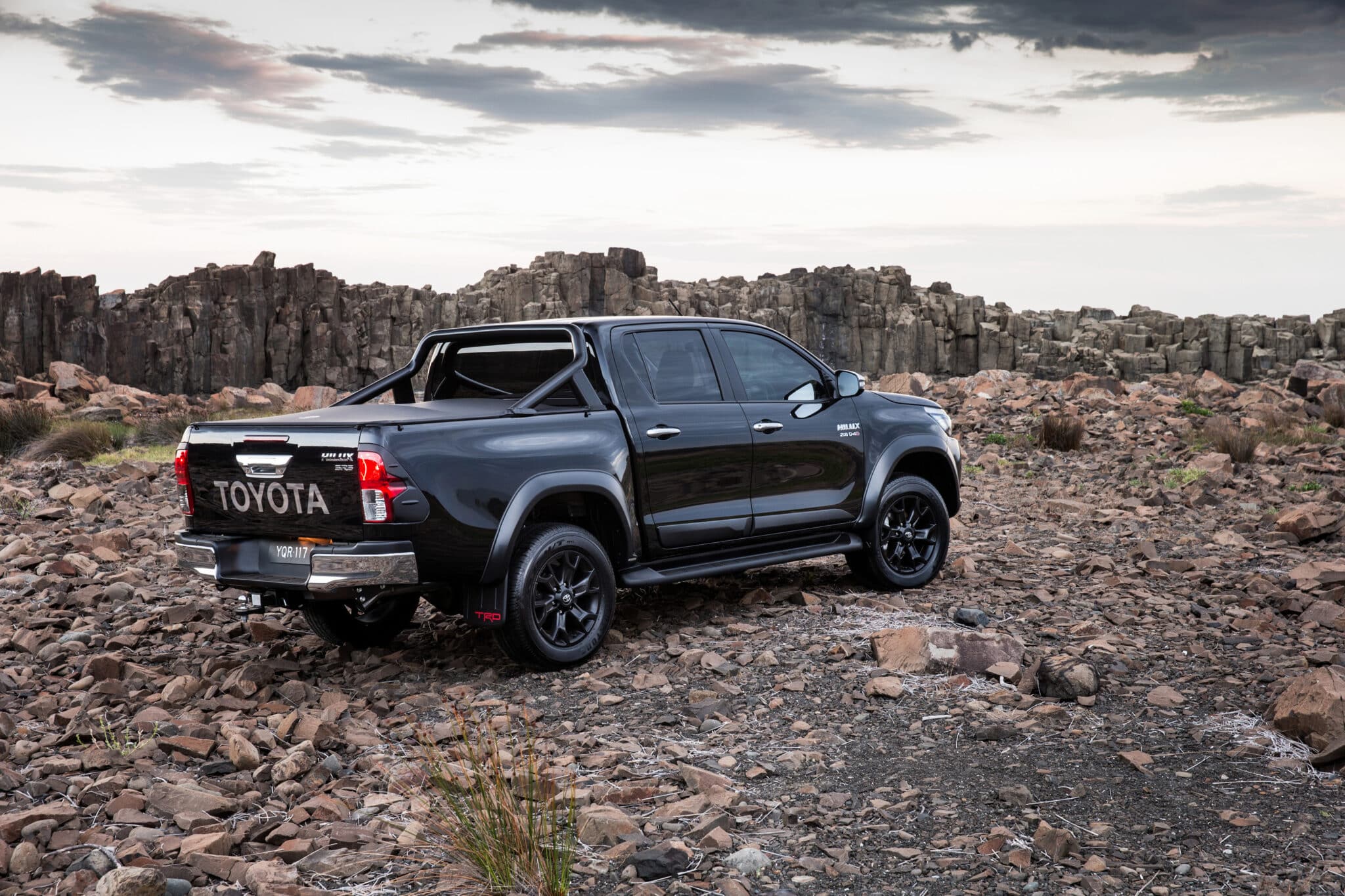 2017 Toyota HiLux with TRD accessories