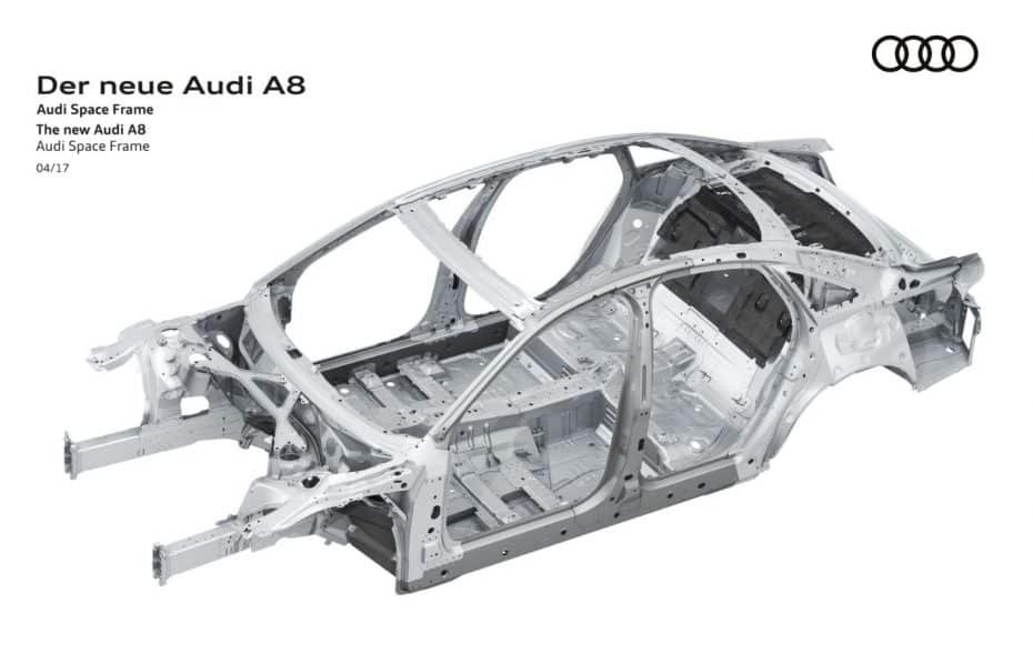 ¿Circular con el motor apagado a 160 km/h? El nuevo Audi A8 2018 podrá hacerlo