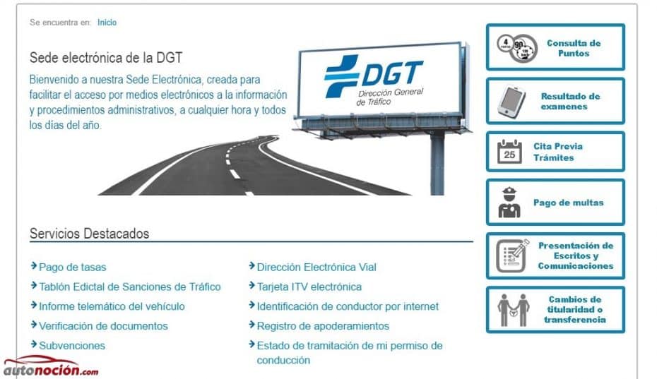 Sede electrónica dgt