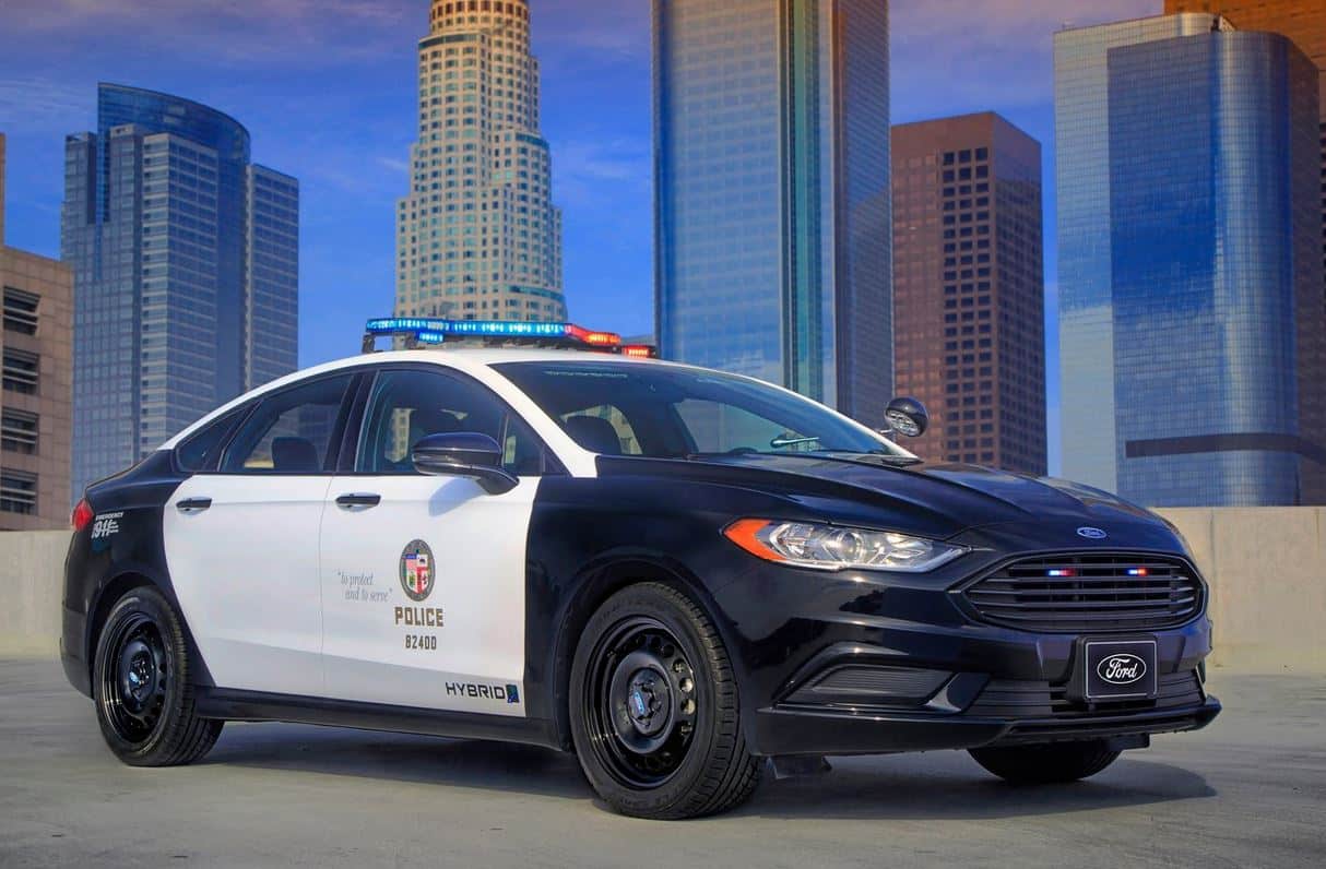 Ford Police Responder Hybrid Sedan 1