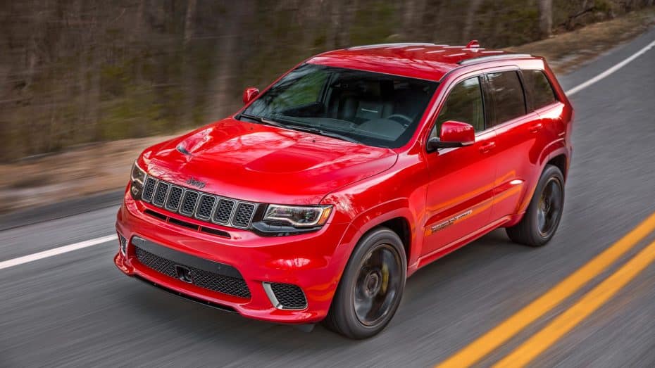 ¿El SUV más potente y rápido del mundo? Su nombre es Jeep Grand Cherokee Trackhawk