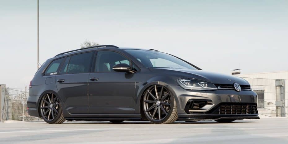 Vossen ha transformado el Golf Variant R 2017 en el familiar más «cool» para llevar a tus hijos