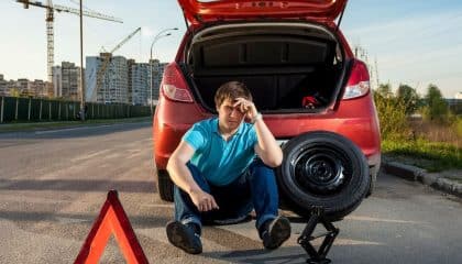 ¿Conoces las partes de la rueda de un coche?