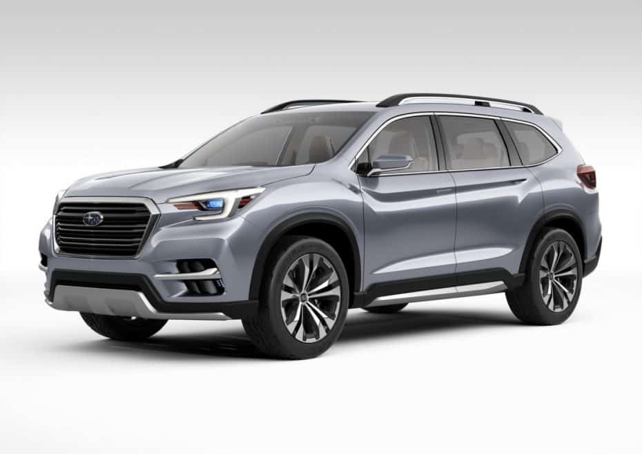 El Subaru Ascent Concept nos acerca al sucesor del Tribeca: Con siete plazas