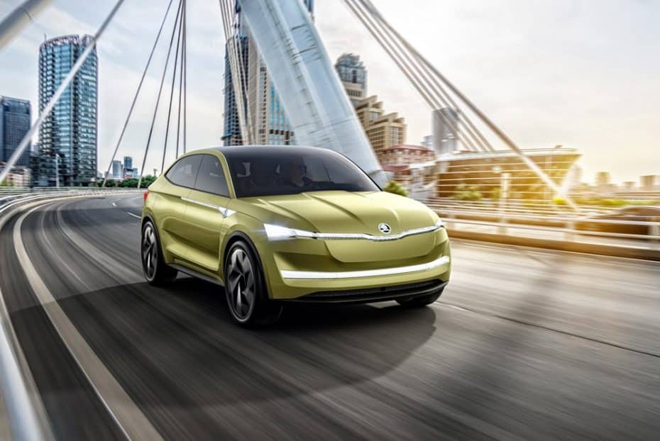 Saluda al Škoda Vision E: Un «rival» eléctrico y semiautónomo para el BMW X4