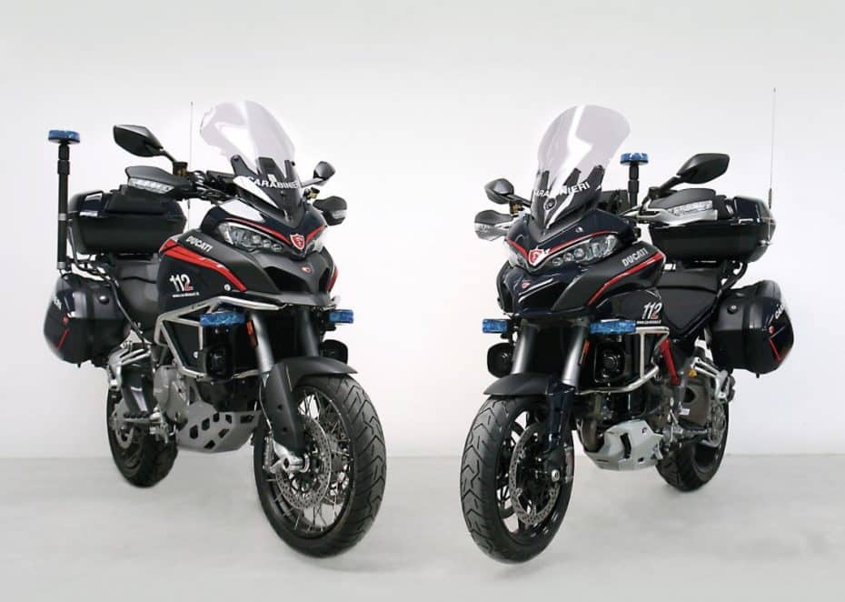 Los nuevos juguetes de la policía italiana tienen dos ruedas: Ducati Multistrada 1200 S y Multistrada 1200 Enduro