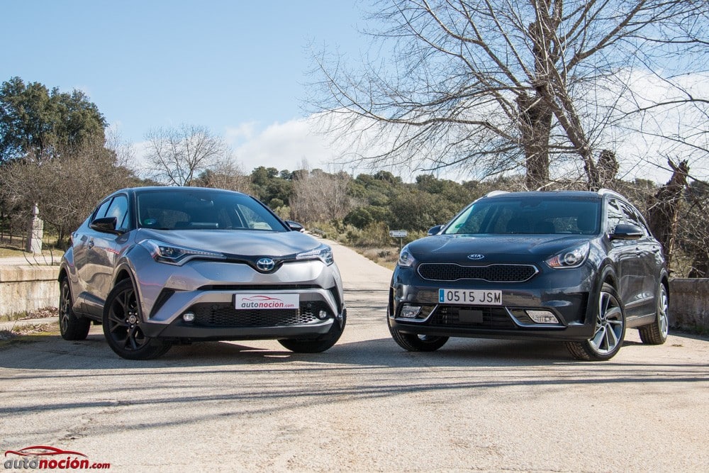 Beoefend handboeien roman Comparativa Kia Niro 1.6 HEV y Toyota CH-R 'Launch Edition'