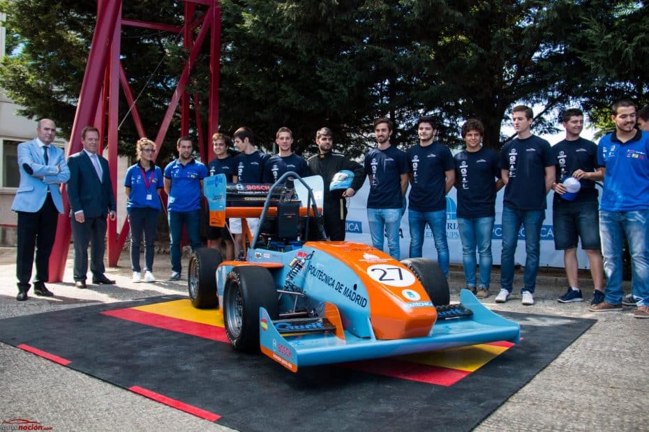 Así es el monoplaza «Formula Student 2017» de UPM Racing ¡Listo para conquistar Silverstone!