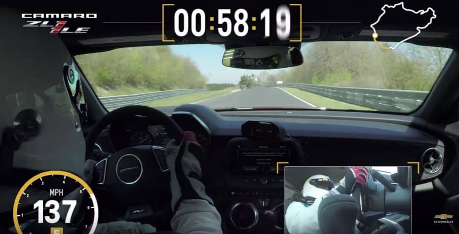 El Camaro ZL1 1LE ya tiene tiempo en Nürburgring: ¿Quién dijo que los americanos eran lentos?