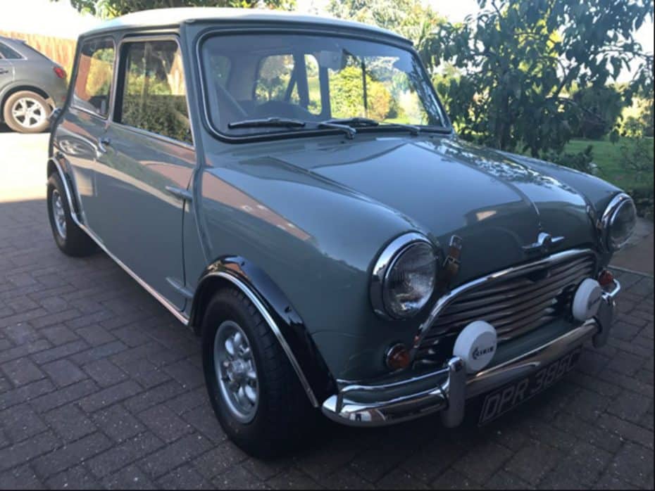 Este Morris Mini Cooper 970 ‘S’ a subasta: Ha pasado 15 años en un garaje climatizado…