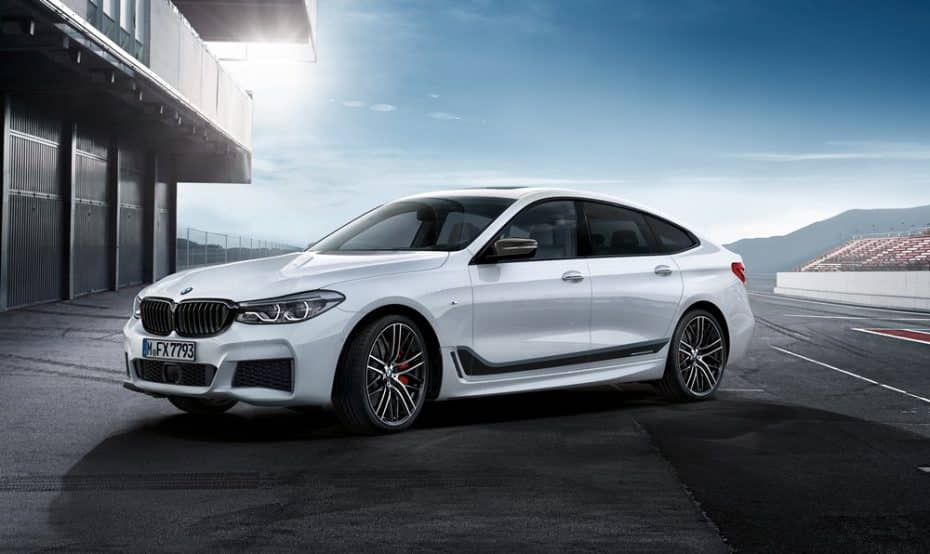 La cara más salvaje y deportiva del BMW Serie 6 GT llega de la mano de los accesorios M Performance