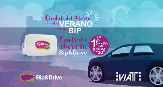 Bip&Drive nos da una solución para el atasco del verano