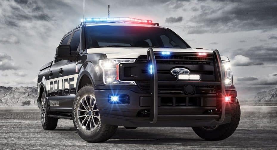 ¿El coche de policía definitivo? Con este Ford F-150 2018 ‘Police Responder’ no querrás pasarte al lado oscuro…