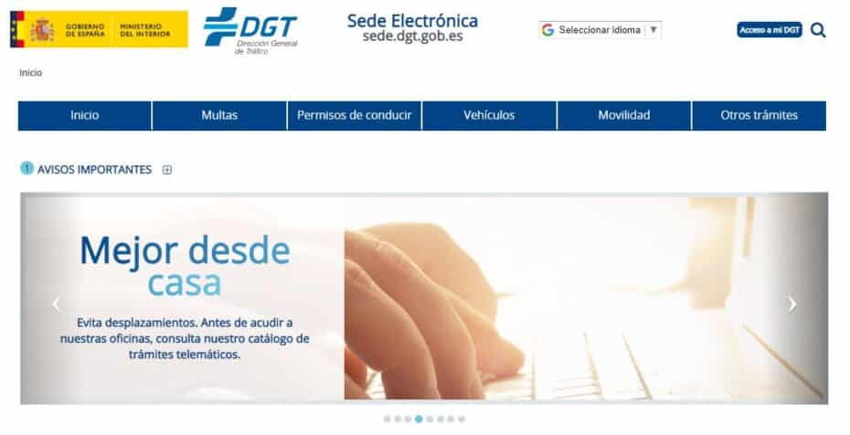 Cómo usar la Sede Electrónica de la DGT y no morir en el intento