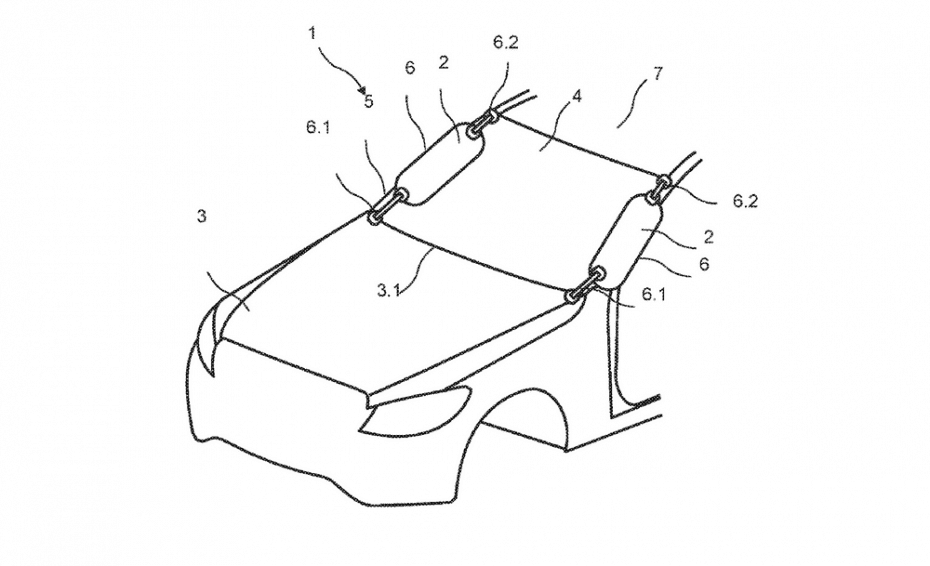 ¿Airbags para peatones ocultos tras el pilar A? Ojo a esta curiosa propuesta de Mercedes-Benz