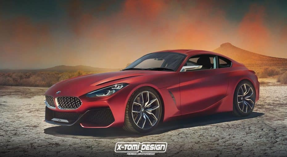 Atento a esta recreación: Así sería el próximo BMW Z4 coupé