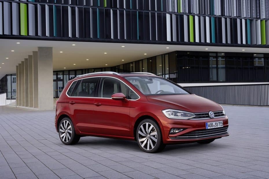 El renovado VW Golf Sportsvan se estrena en Alemania: Sólo en gasolina