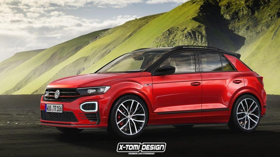 Se habla de un posible Volkswagen T-Roc R pero, ¿qué te parece esta variante GTI?