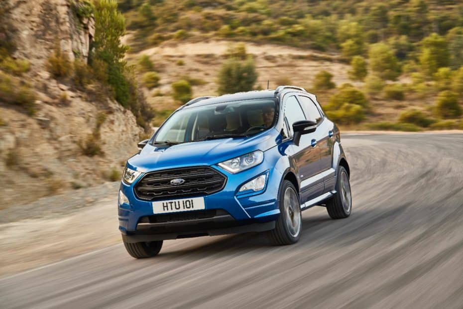 Aquí está el renovado Ford EcoSport: En versión ST-Line no pinta mal