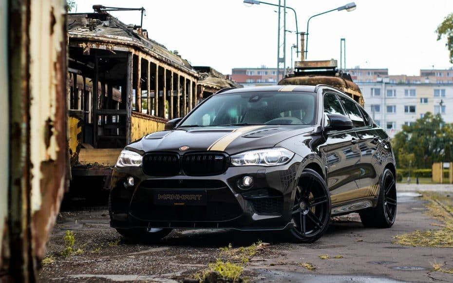 Manhart MHX6 800: El BMW X6 M más salvaje que has visto jamás con 834 CV en sus entrañas