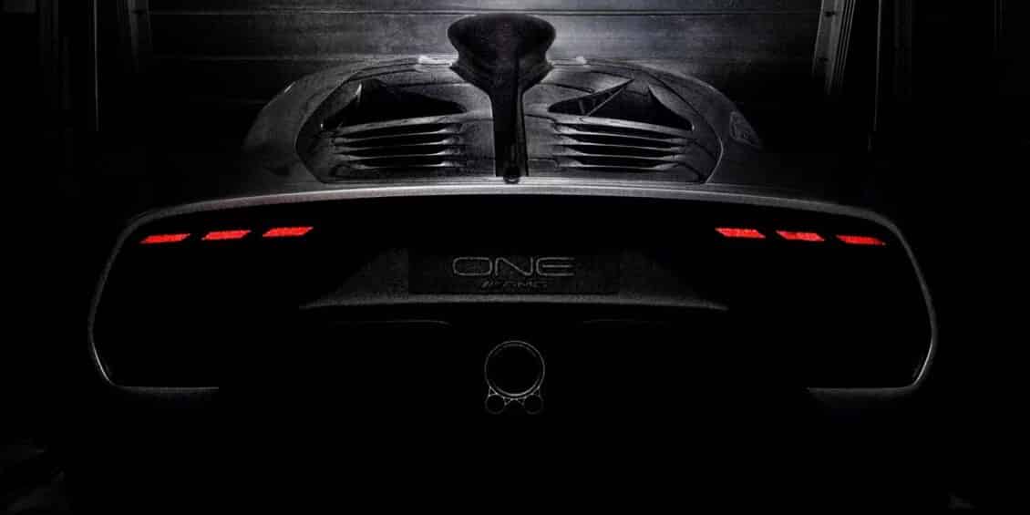 El último teaser del Mercedes-AMG Project ONE antes de su debut nos revela su fascinante zaga