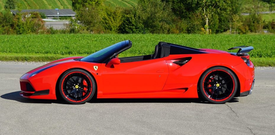 ¿Demasiado radical para la mayoría de mortales? Así es el Ferrari 488 Spider de Novitec