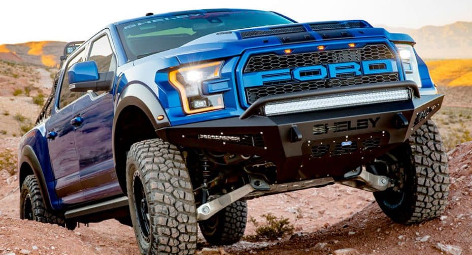 Así es el Shelby Baja Raptor F-150: Una bestia de 532 CV para los aventureros más salvajes