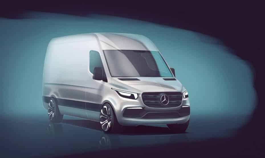 Mercedes-Benz nos muestra los primeros detalles del nuevo Sprinter: El segmento se pone interesante