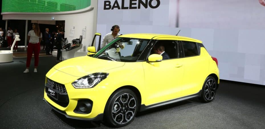 970 kg y 140 CV de un motor 1.4 Boosterjet, el Suzuki Swift en directo
