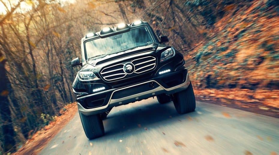 El X-Raid es un Mercedes-Benz Clase G venido del futuro e hipervitaminado ¡Con 760 CV!