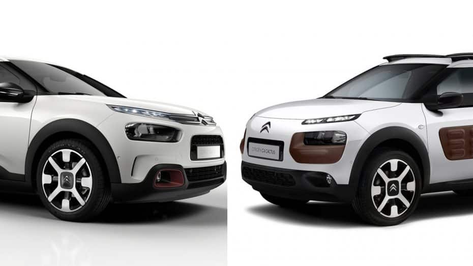 Comparación visual: Juzga tú mismo cuánto ha cambiado el nuevo Citroën C4 Cactus