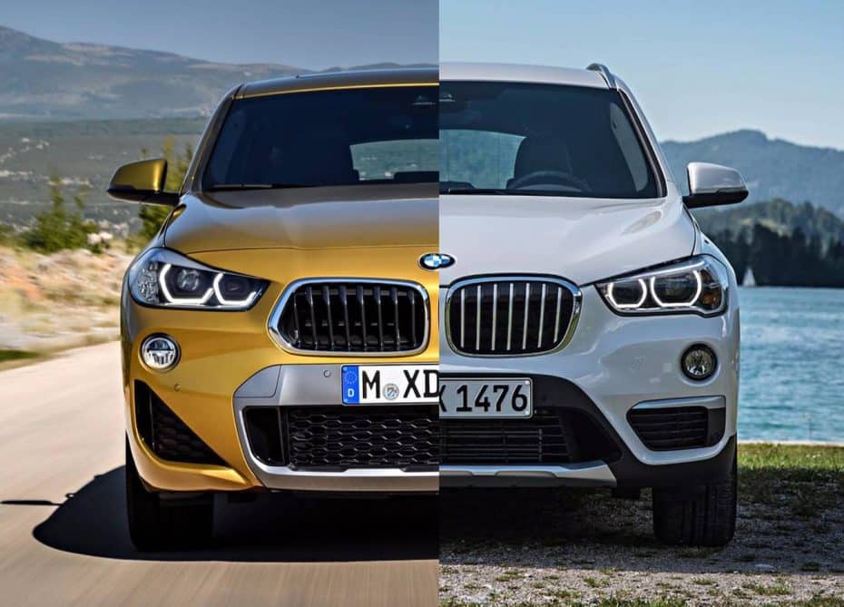 Comparativa Visual: BMW X2 VS BMW X1 ¿Hasta qué punto tiene sentido el nuevo SUV alemán?