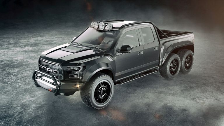 El VelociRaptor 6×6 de Hennessey debutará en el SEMA Show: Así es el enemigo del G650 Landaulet