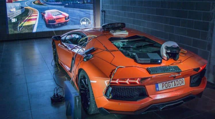 Este Lamborghini Aventador es el simulador más caro del mundo ¡Pero soñarás con tenerlo en tu garaje!