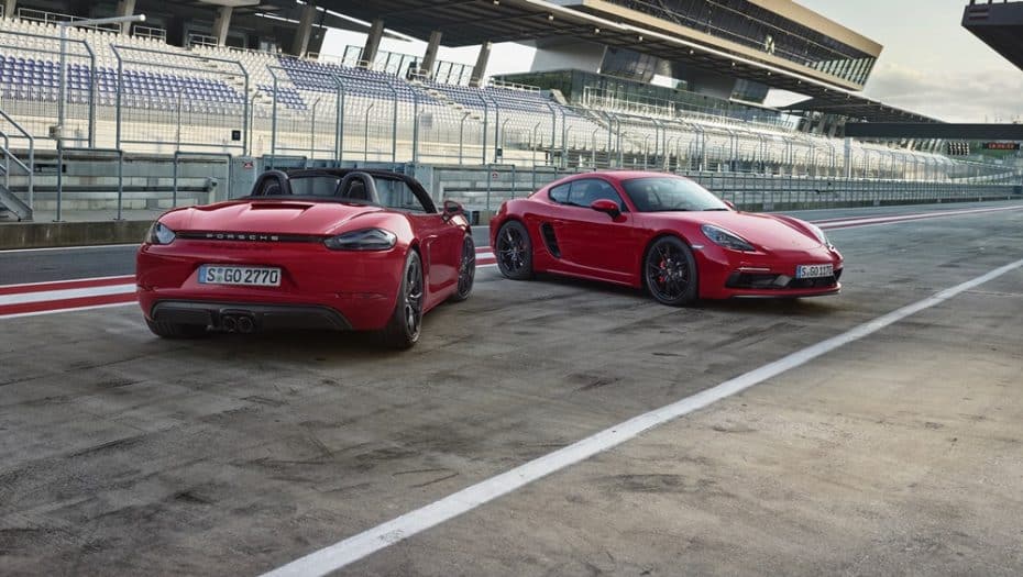 Más potencia y deportividad para los Porsche 718 Cayman y Boxter: Llega la variante GTS