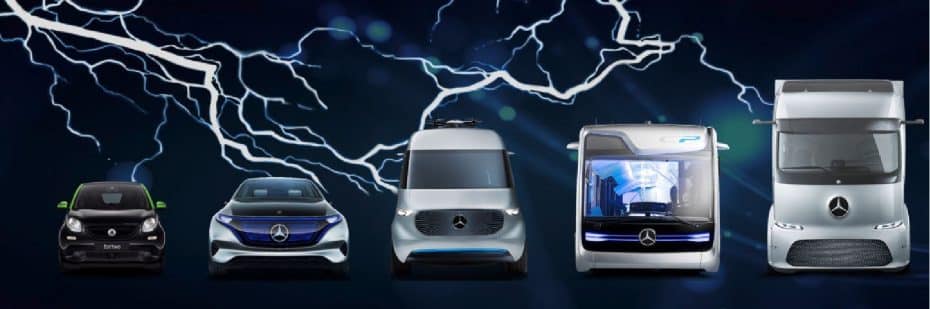 En menos de 5 años, Mercedes-Benz tendrá más de 10 modelos eléctricos diferentes