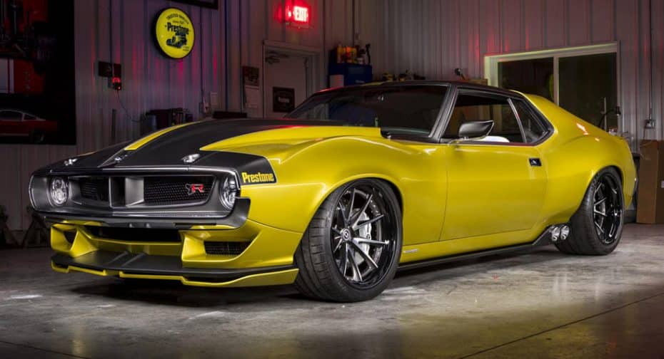 Así es el salvaje AMC Javelin AMX de Ringbrothers y Prestone ¡Y esconde un Hellcat de 1.050 CV!